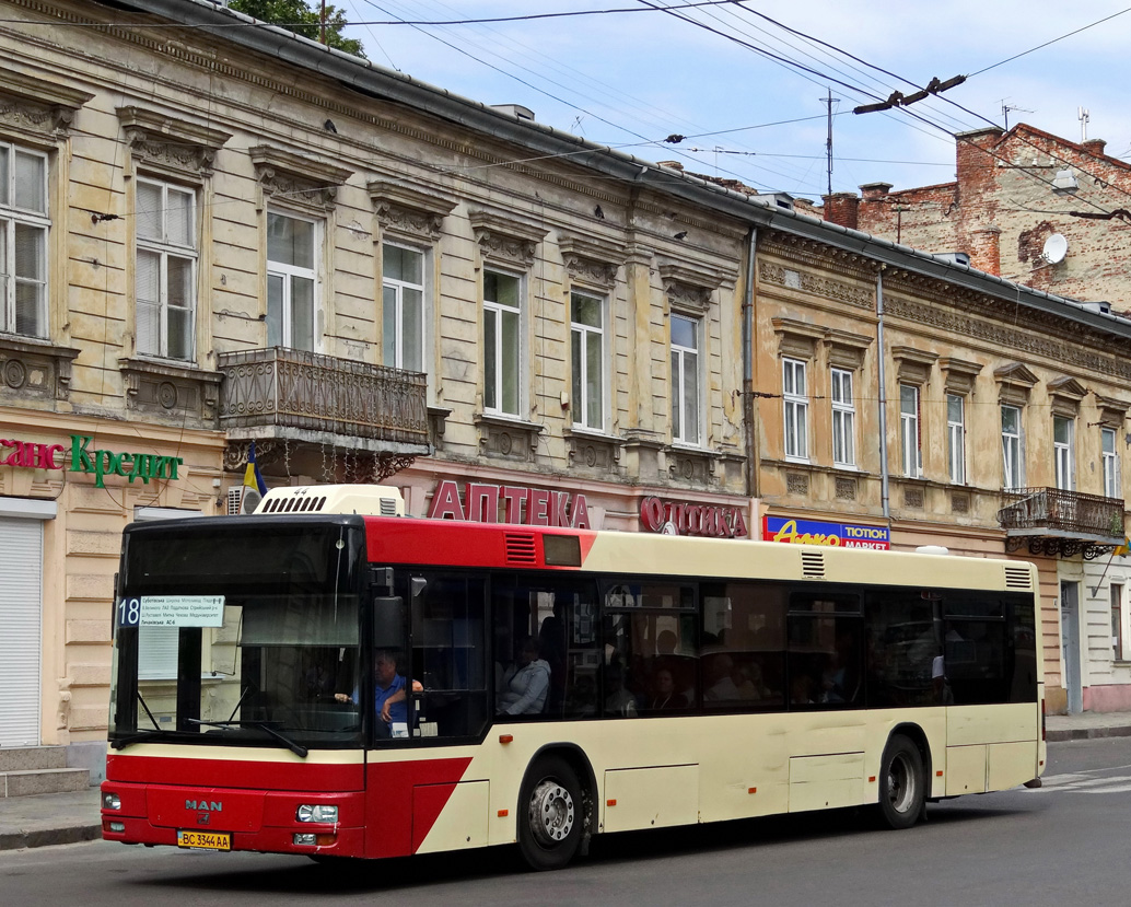 Lviv, MAN A21 NL223 No. ВС 3344 АА