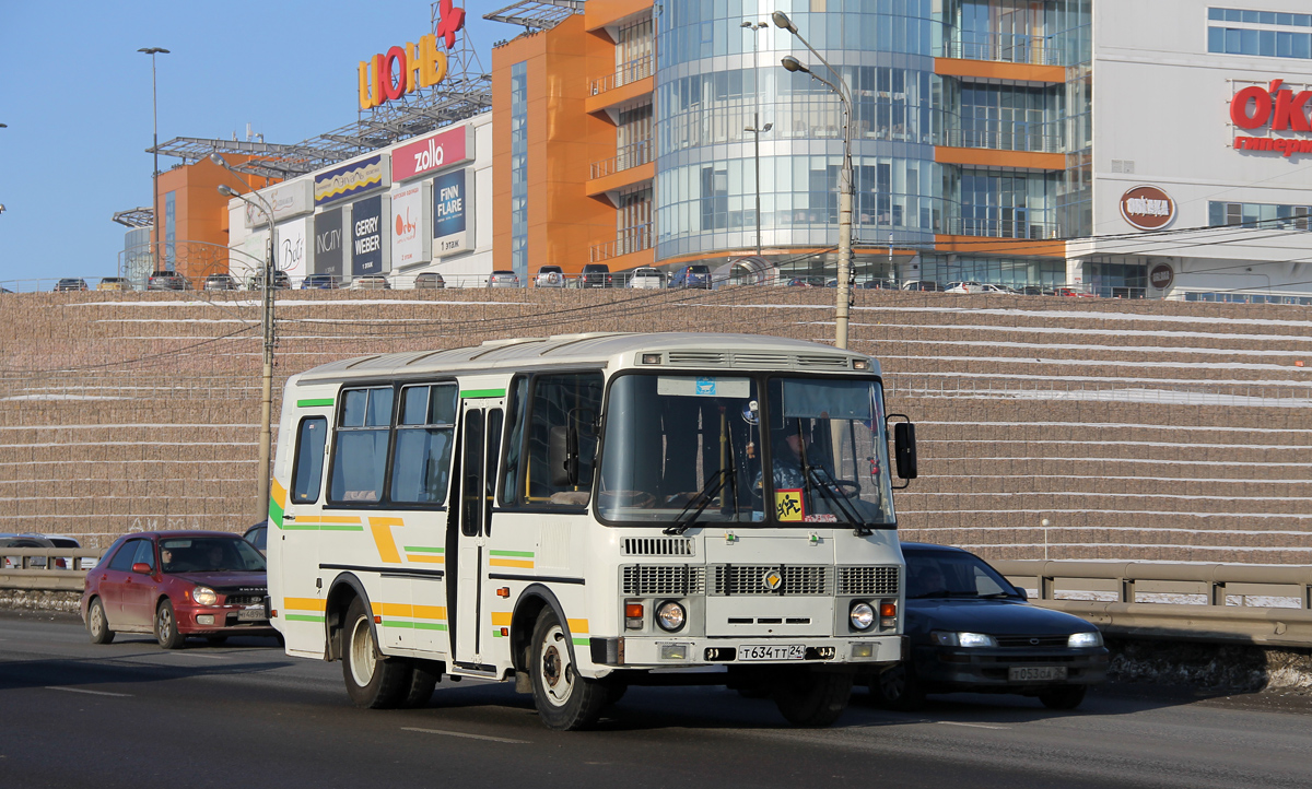 Krasnoyarsk, PAZ-32053 (320530, 3205B0, 3205C0, 3205E0) nr. Т 634 ТТ 24