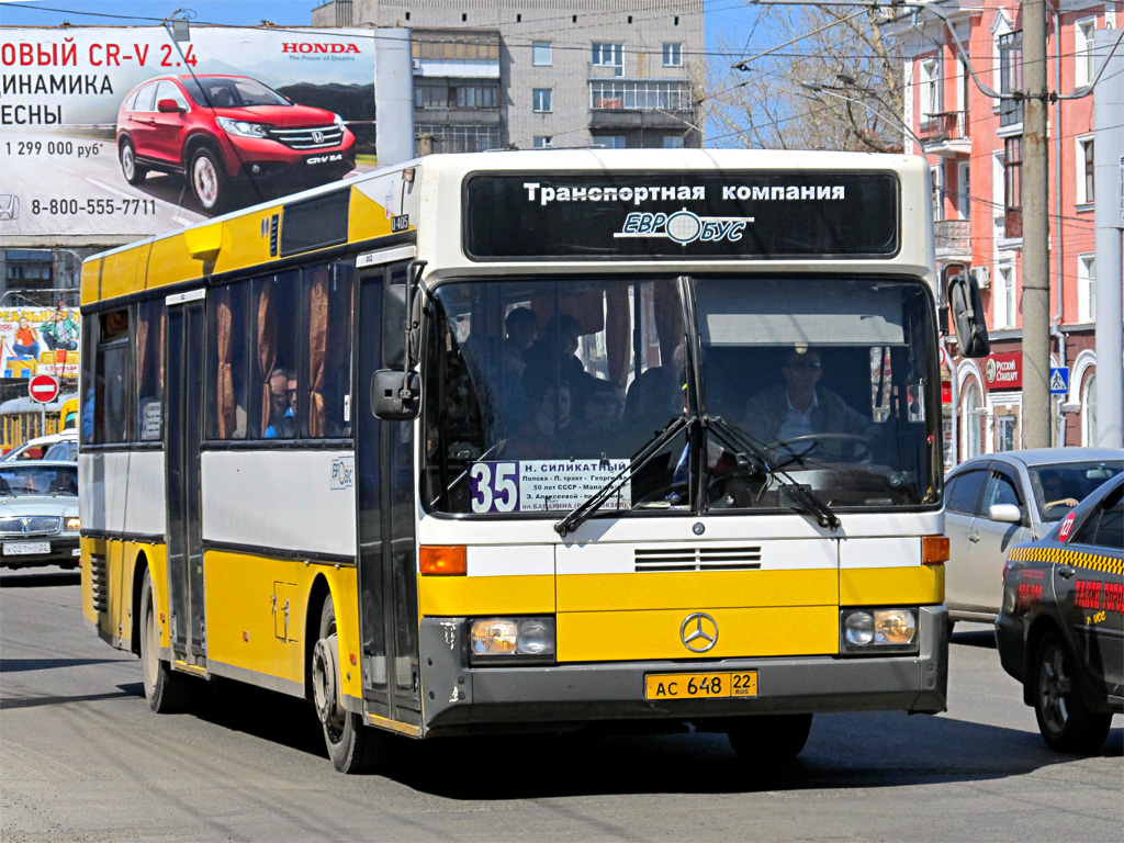 Barnaul, Mercedes-Benz O405 # АС 648 22