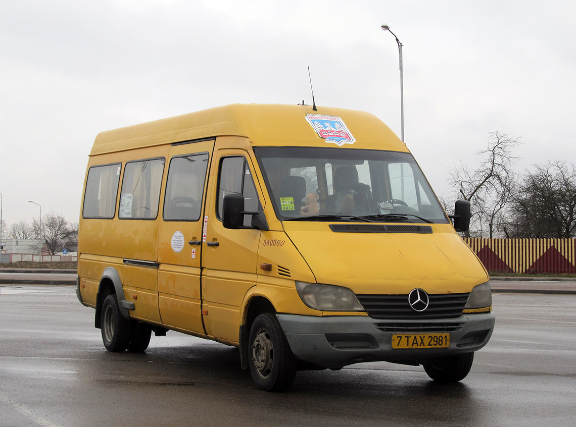 Минск, Mercedes-Benz Sprinter 411CDI № 040060