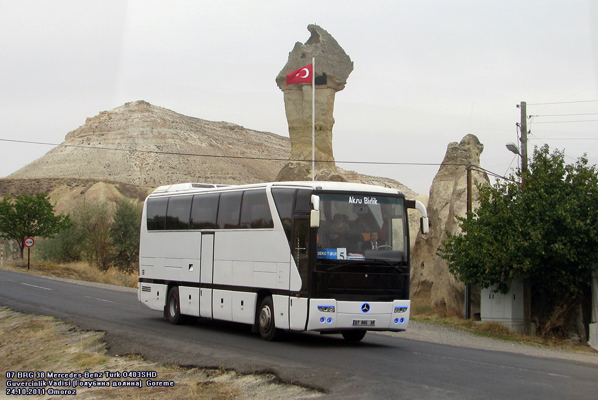 Antalya, Mercedes-Benz O403-15SHD (Türk) # 07 BRG 38