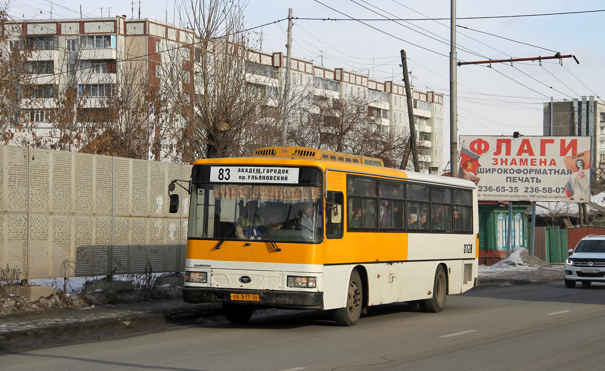 Krasnoyarsk, Daewoo BS106 # ЕВ 817 24