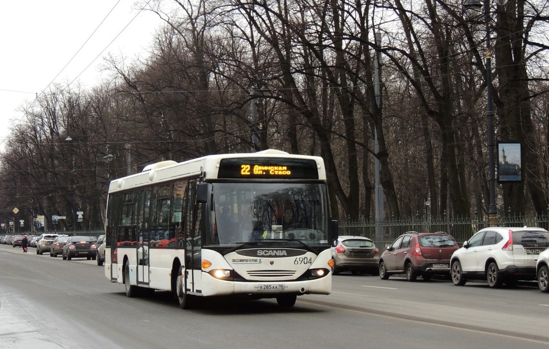 Saint Petersburg, Scania OmniLink CL94UB 4X2LB # 6904