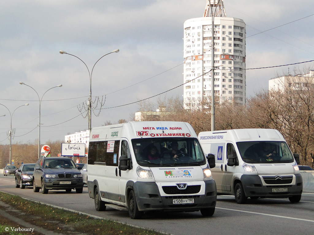 Moscow region, other buses, Irito-Boxer L4H2M2-A (Peugeot Boxer) # Е 508 УУ 190