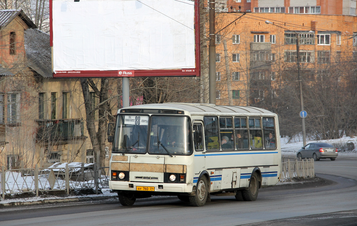 Красноярск, ПАЗ-4234 № АУ 760 24