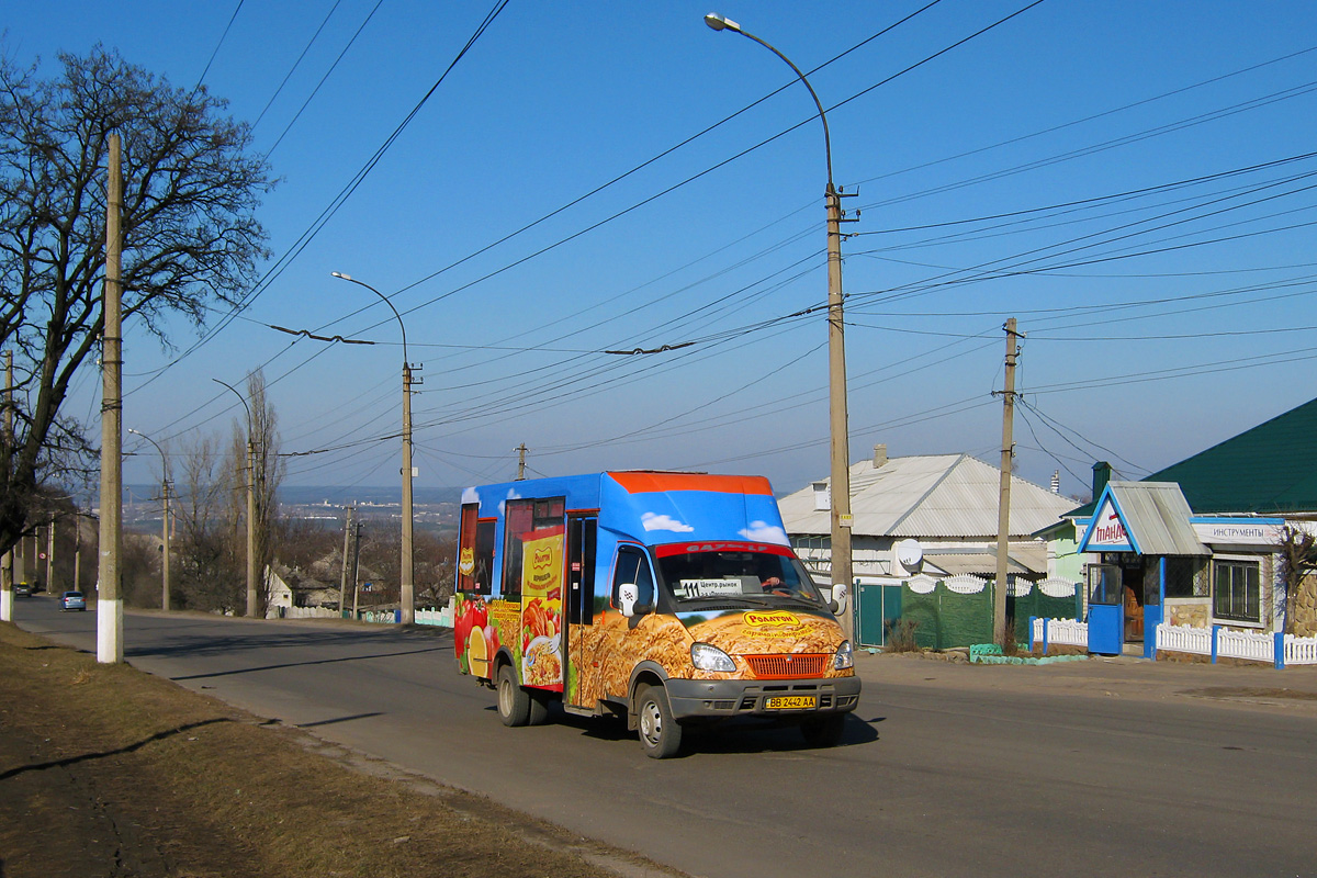 Lisichansk, Ruta 20 № ВВ 2442 АА