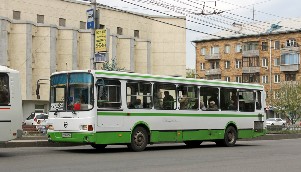 Krasnoyarsk, LiAZ-5256.45 № С 389 ЕЕ 124
