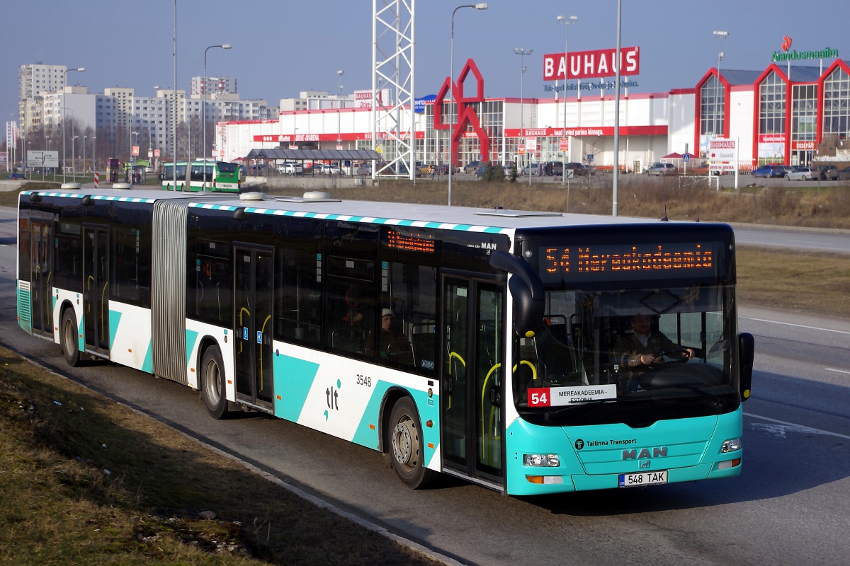 Tallinn, MAN A40 Lion's City GL NG323 # 3548