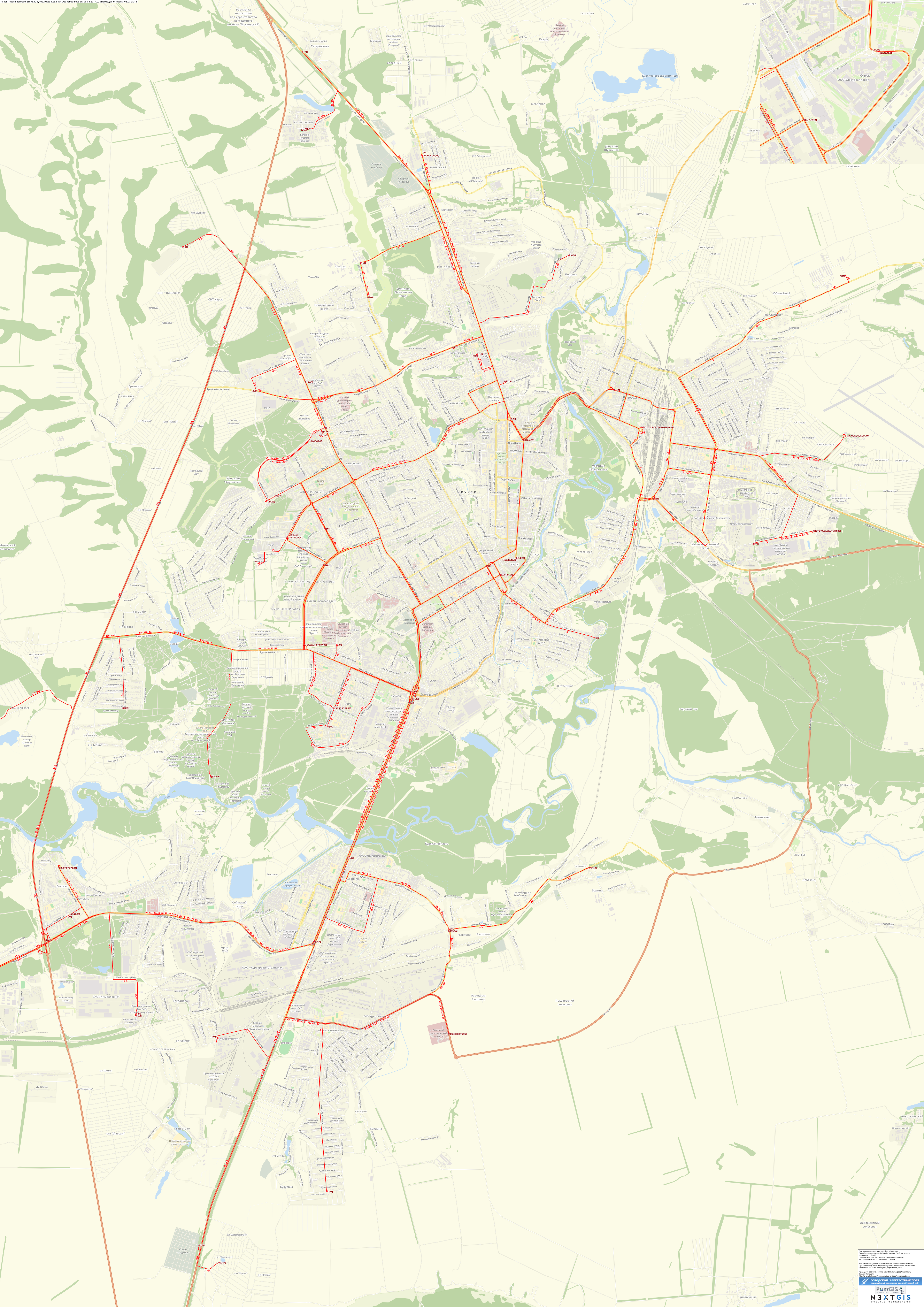 Kursk — Maps