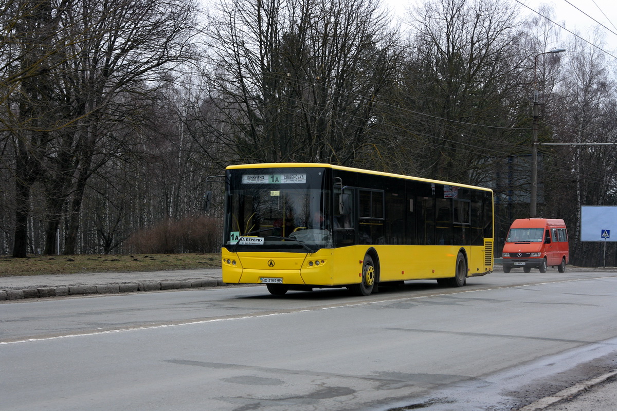 Ternopil, LAZ A191 InterLAZ 13.5LE # ВО 3183 ВВ