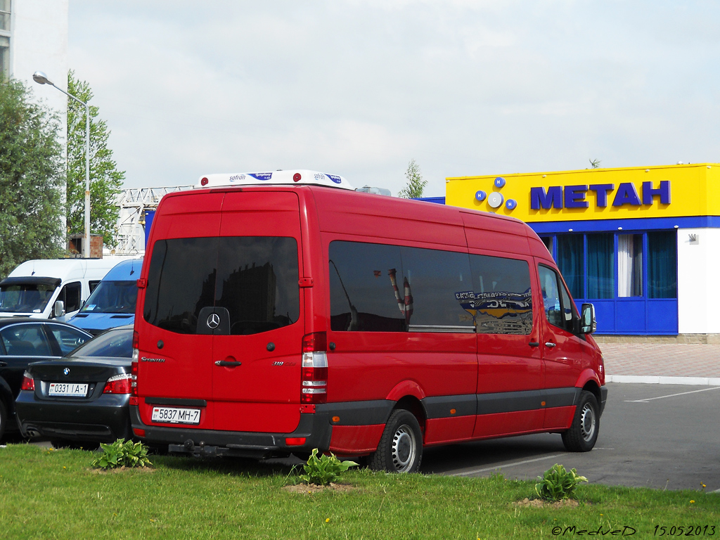 Minsk, Mercedes-Benz Sprinter 318CDI № 5837 МН-7