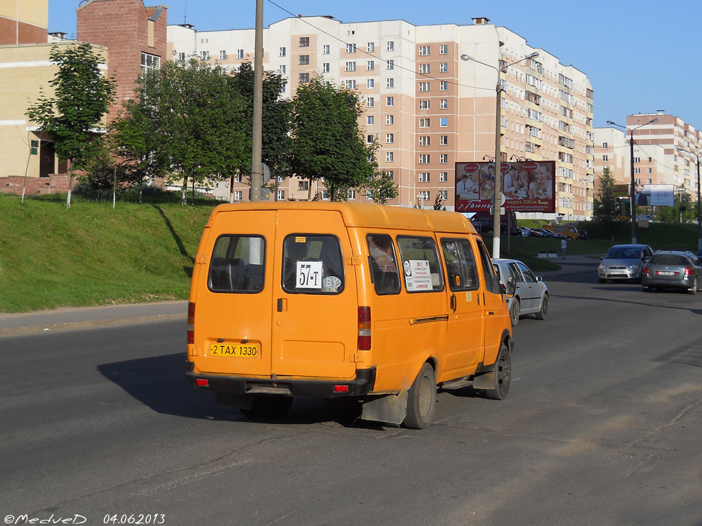 Vitebsk, GAZ-3221* nr. 2ТАХ1330