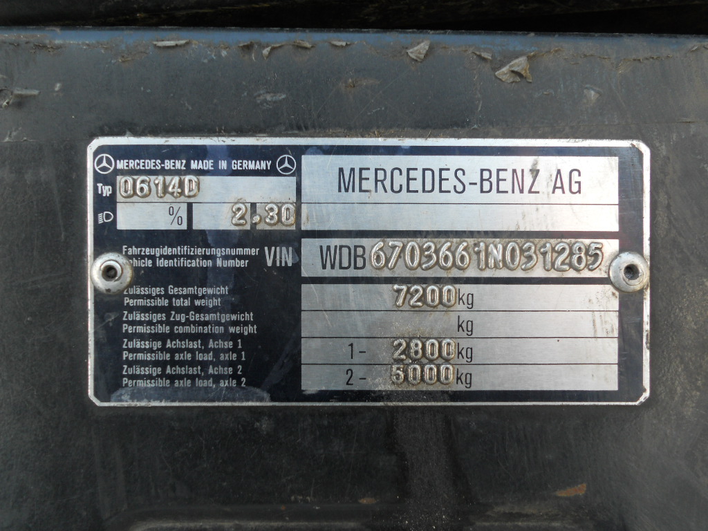 Karaganda, Mercedes-Benz O614D # б/н