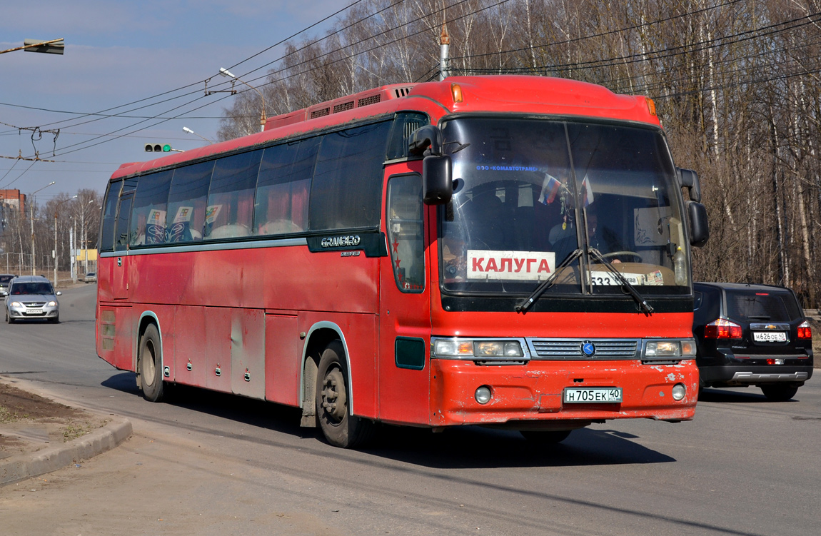 Kaluga, Kia Granbird # Н 705 ЕК 40 — Photo — BUSPHOTO