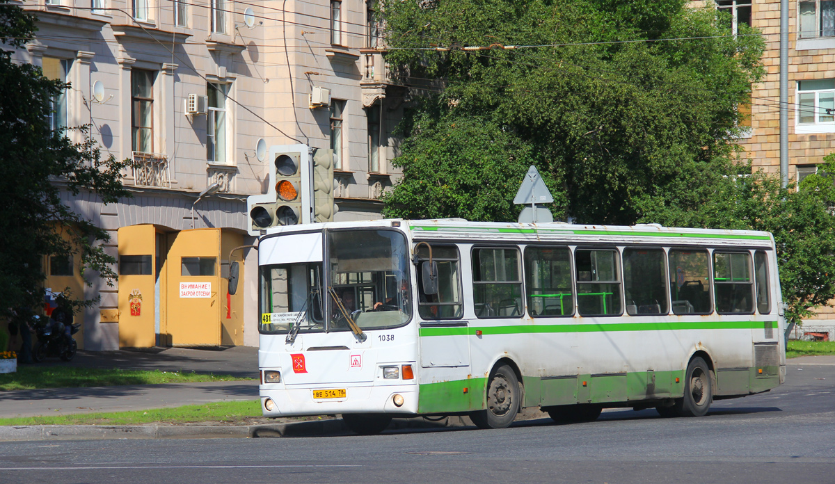 San Pietroburgo, LiAZ-5256.25 # 1038
