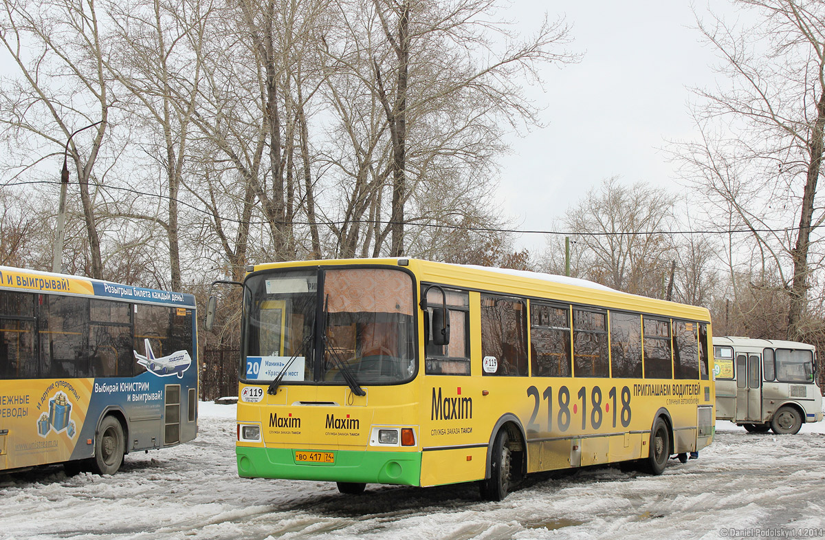 Chelyabinsk, LiAZ-5256.53 nr. 119