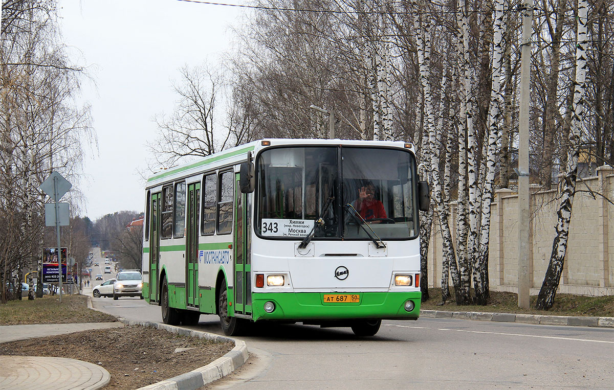Khimki, LiAZ-5256.25 № 1687