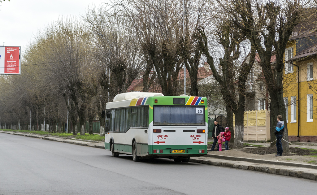 Lviv, Mercedes-Benz O405NÜ CNG # АК 6833 АА