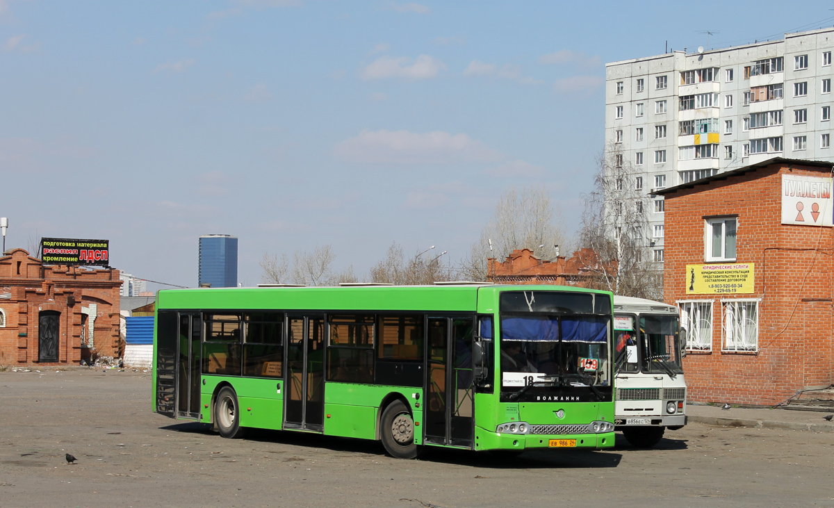 Krasnoyarsk, Volzhanin-5270.06 "CityRhythm-12" # ЕВ 986 24