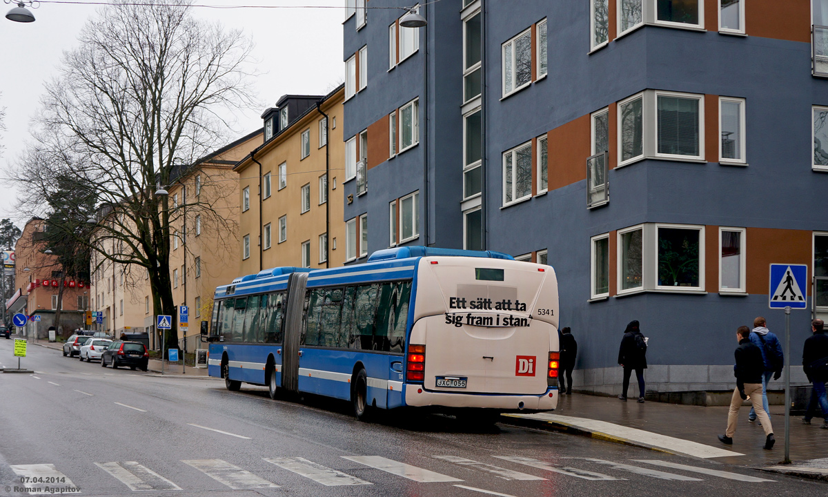 Stockholm, Scania OmniCity CN94UA 6X2/2EB # 5341