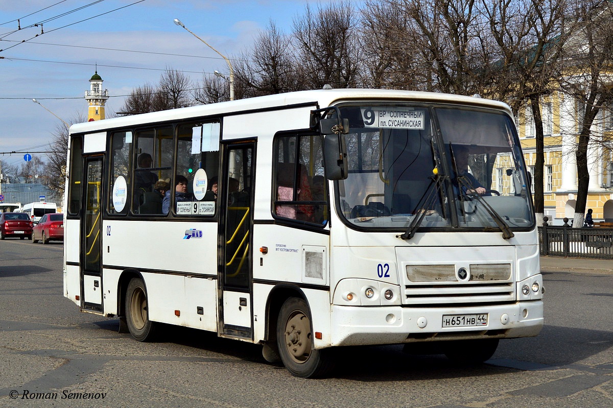 Kostroma, PAZ-320402-03 (32042C) №: Н 651 НВ 44