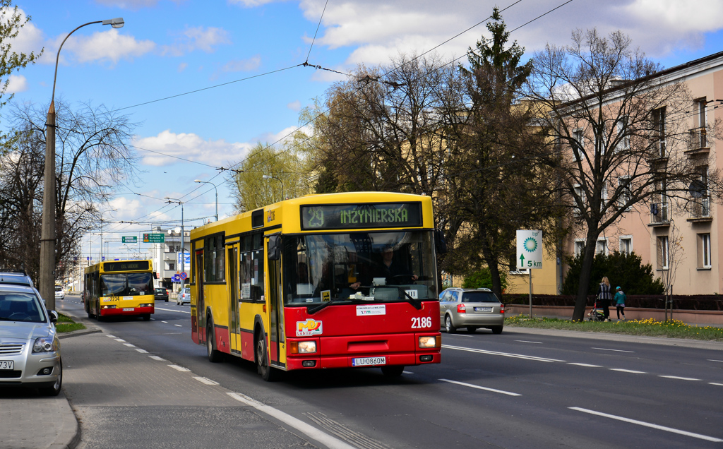 Lublin, Jelcz M121M # 2186