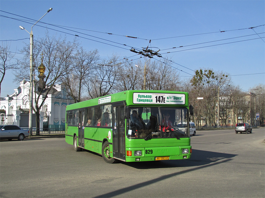 Kharkiv, MAN A12 EL252 nr. 829
