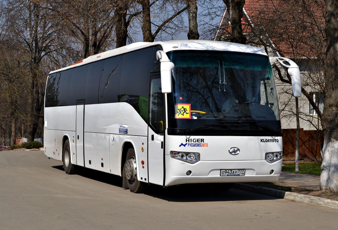 Moscow, Higer KLQ6119TQ nr. О 943 АУ 777