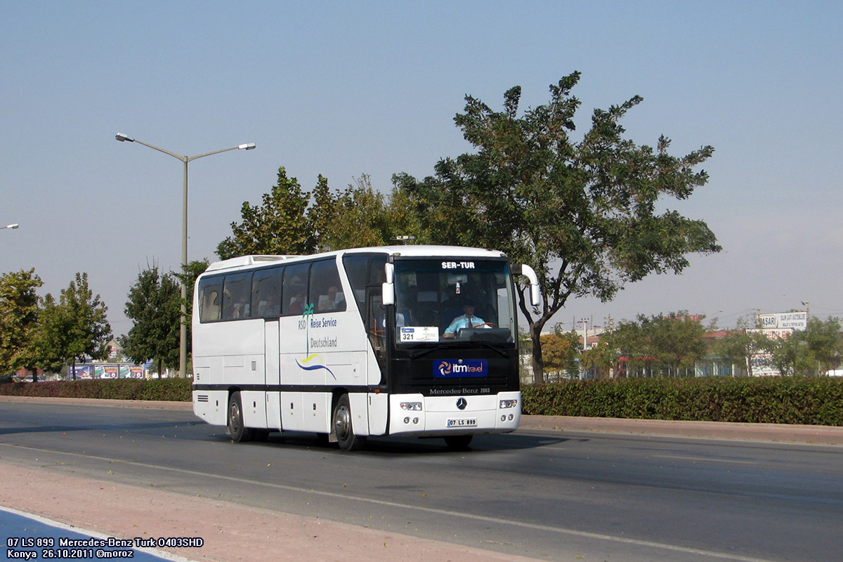 Antalya, Mercedes-Benz O403-15SHD (Türk) # 07 LS 899