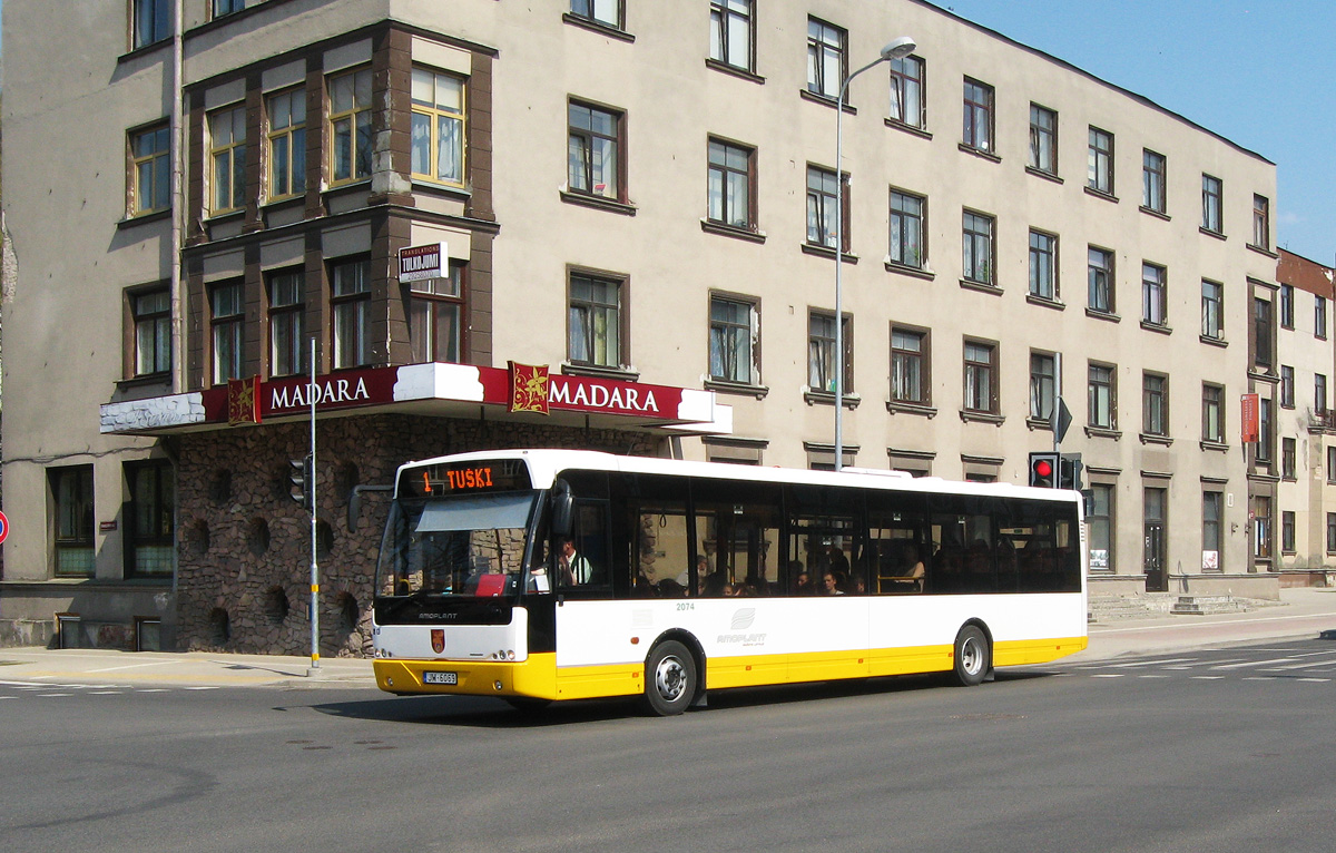 Jelgava, VDL Berkhof Ambassador 200 ALE-120 No. 2074