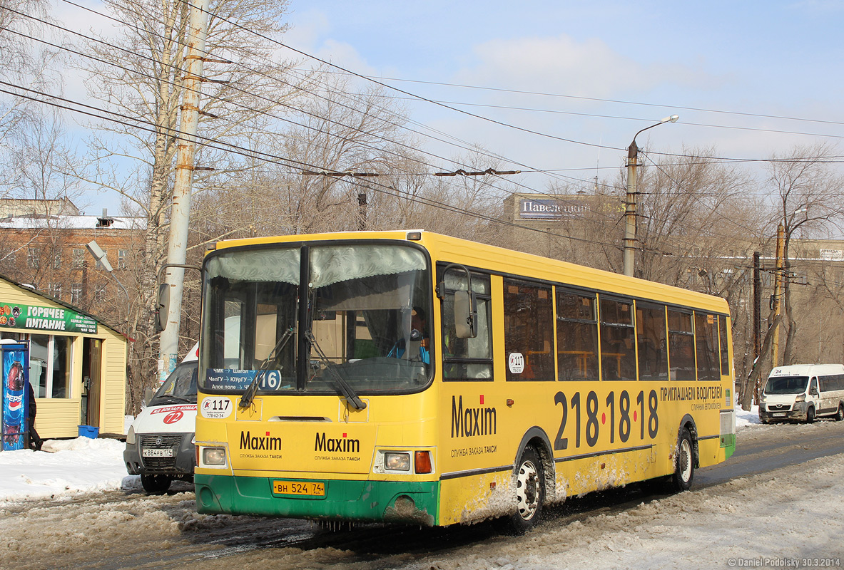 Chelyabinsk, LiAZ-5256.53 # 117