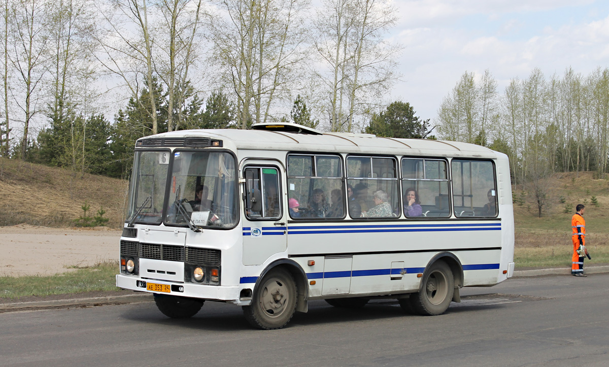 Zheleznogorsk (Krasnoyarskiy krai), PAZ-32054 (40, K0, H0, L0) nr. АЕ 353 24