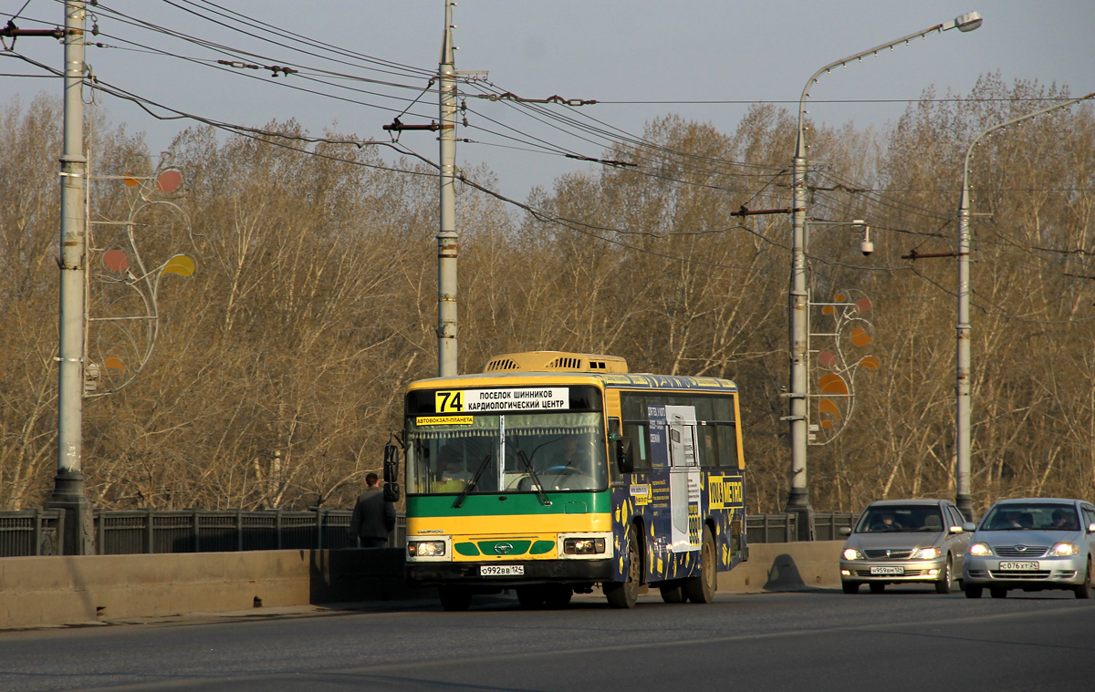 Krasnoyarsk, Daewoo BS106 # О 992 ВВ 124