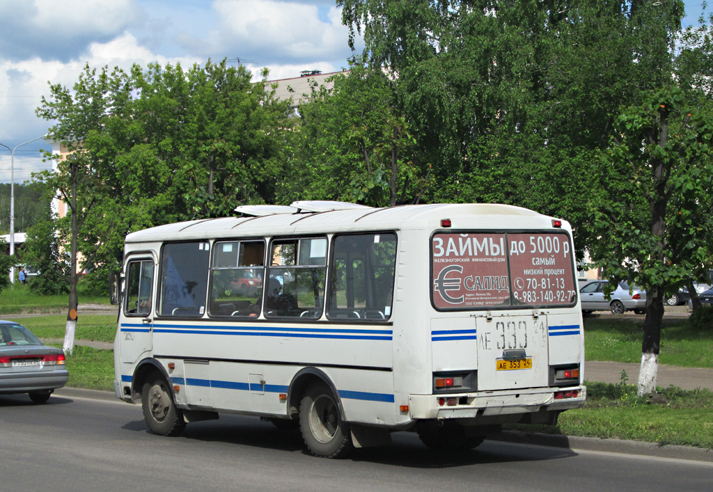 Zheleznogorsk (Krasnoyarskiy krai), PAZ-32054 (40, K0, H0, L0) № АЕ 333 24