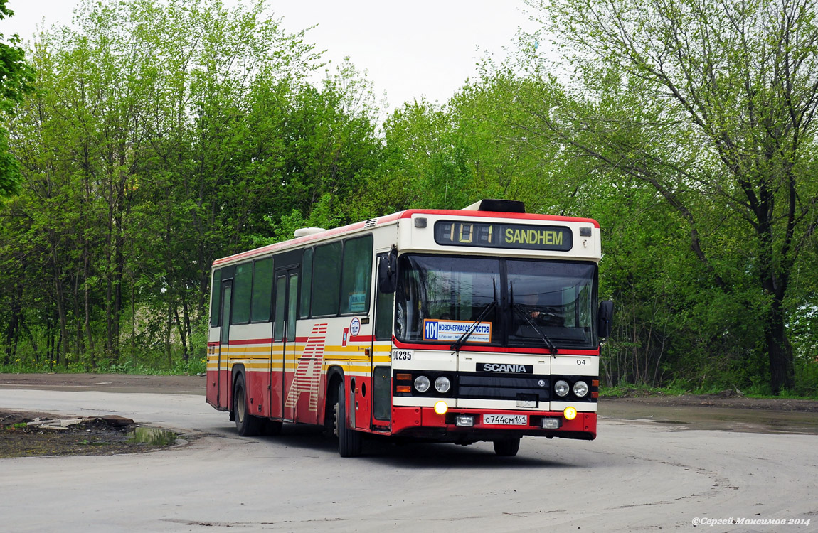 Новочеркасск, Scania CL113CLB # С 744 СМ 161
