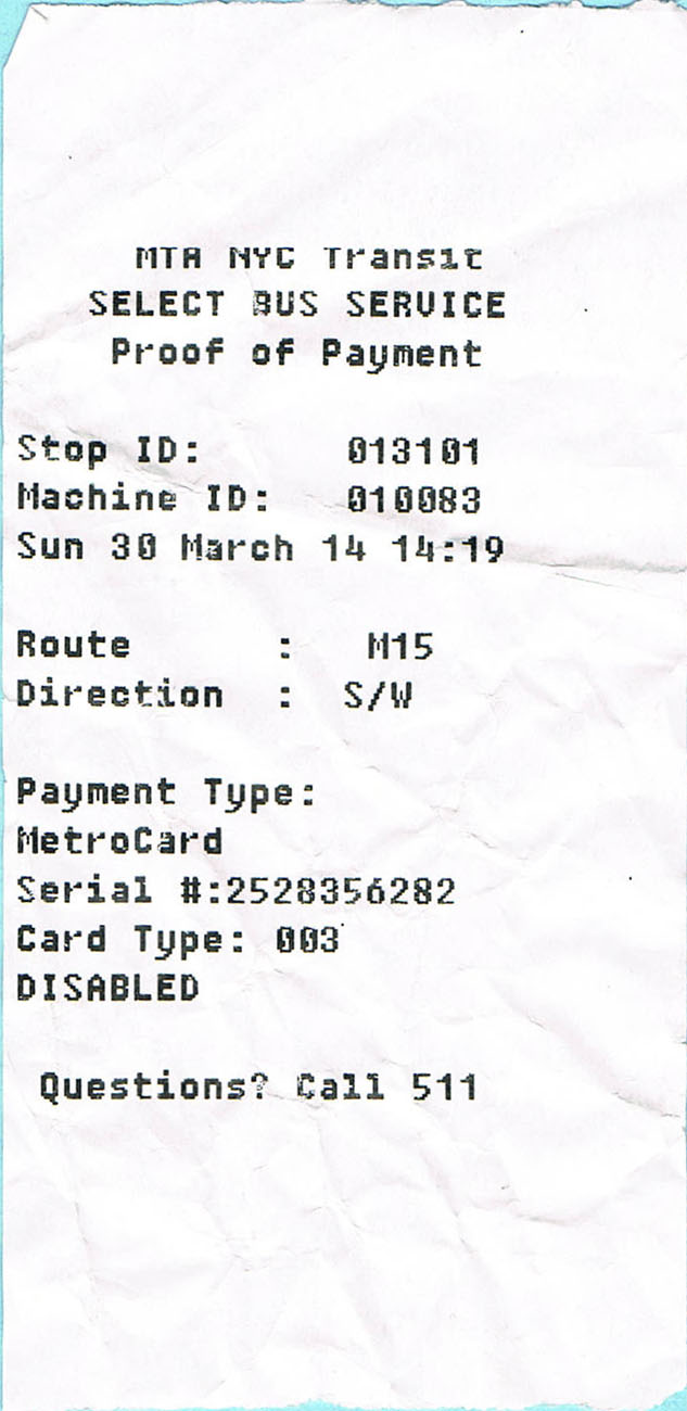 New York — Miscellaneous photos