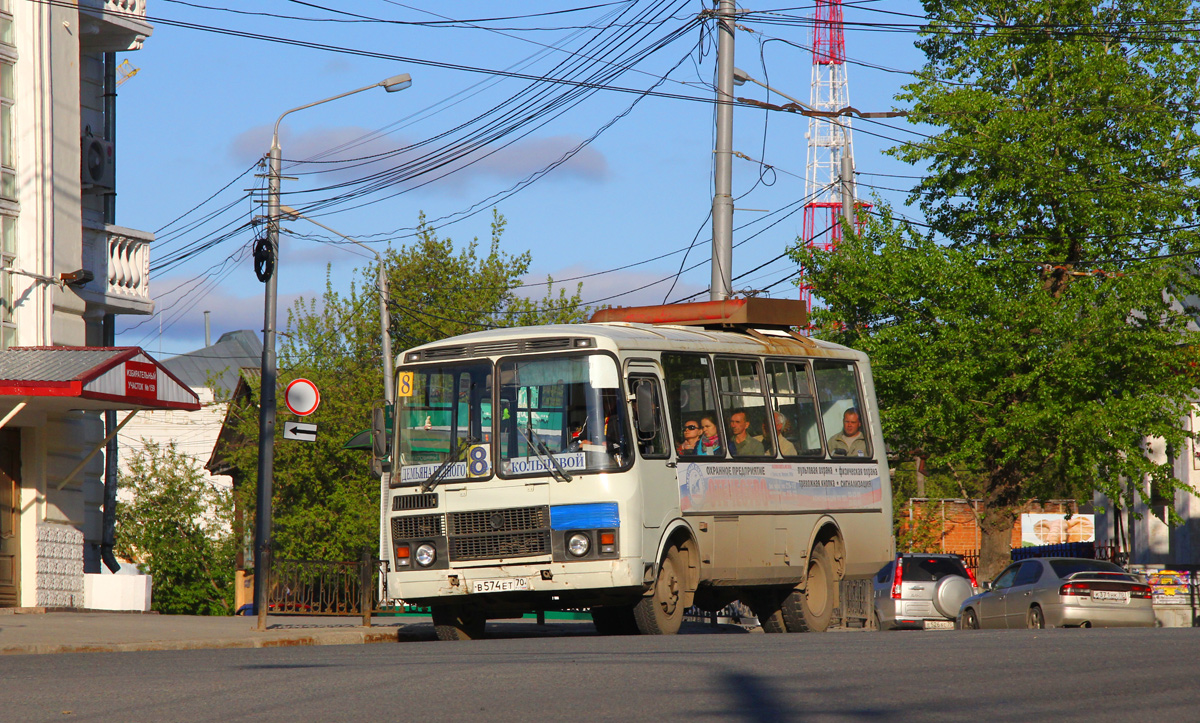 Tomsk, PAZ-3205* nr. В 574 ЕТ 70