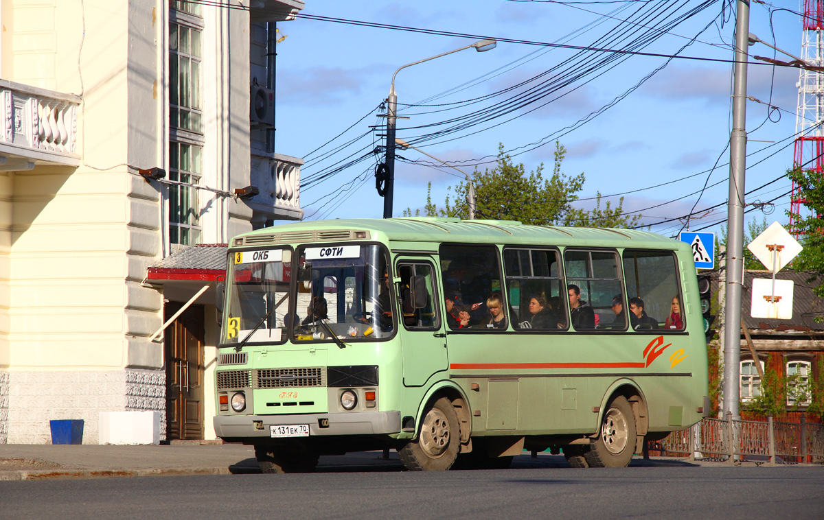 Tomsk, PAZ-32054 (40, K0, H0, L0) # К 131 ЕК 70
