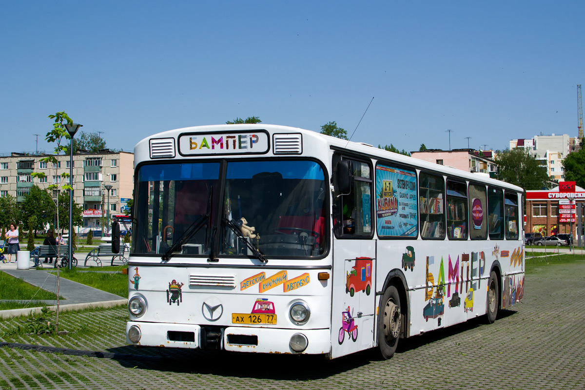 Moscow, Mercedes-Benz O307 # АХ 126 77