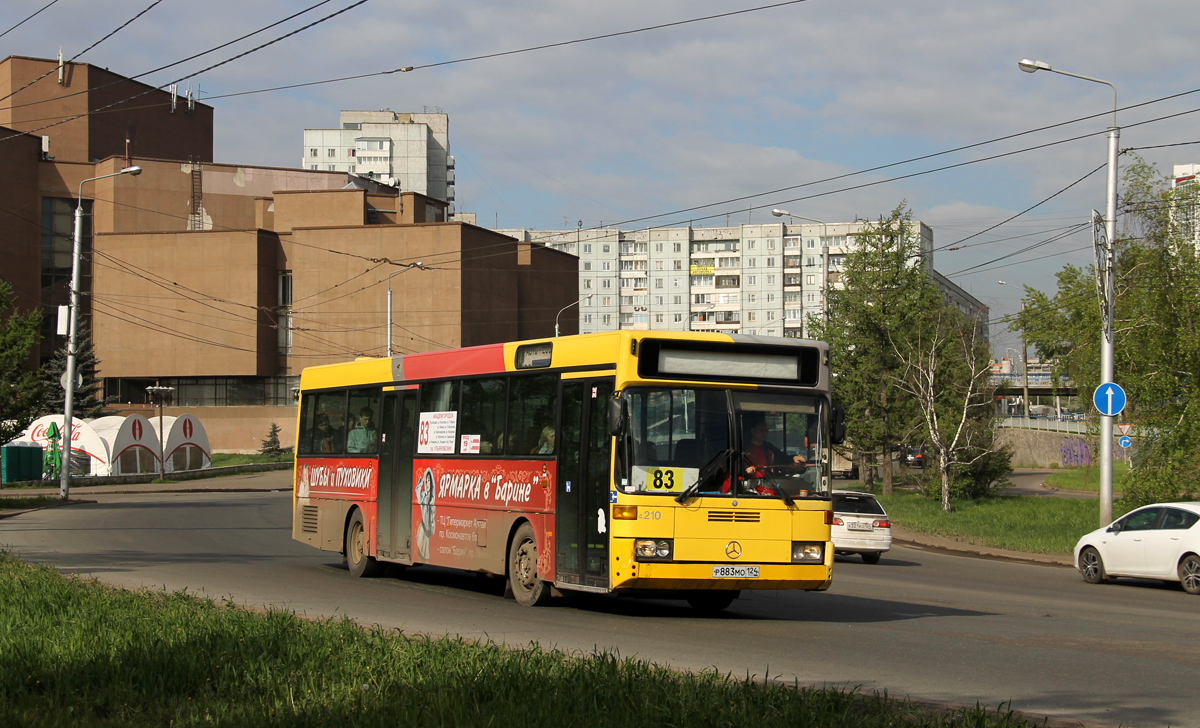 Krasnoyarsk, Mercedes-Benz O405 # Р 883 МО 124