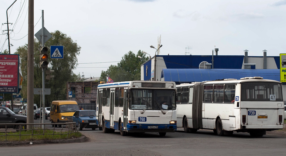Omsk, LiAZ-5256.45 nr. 760