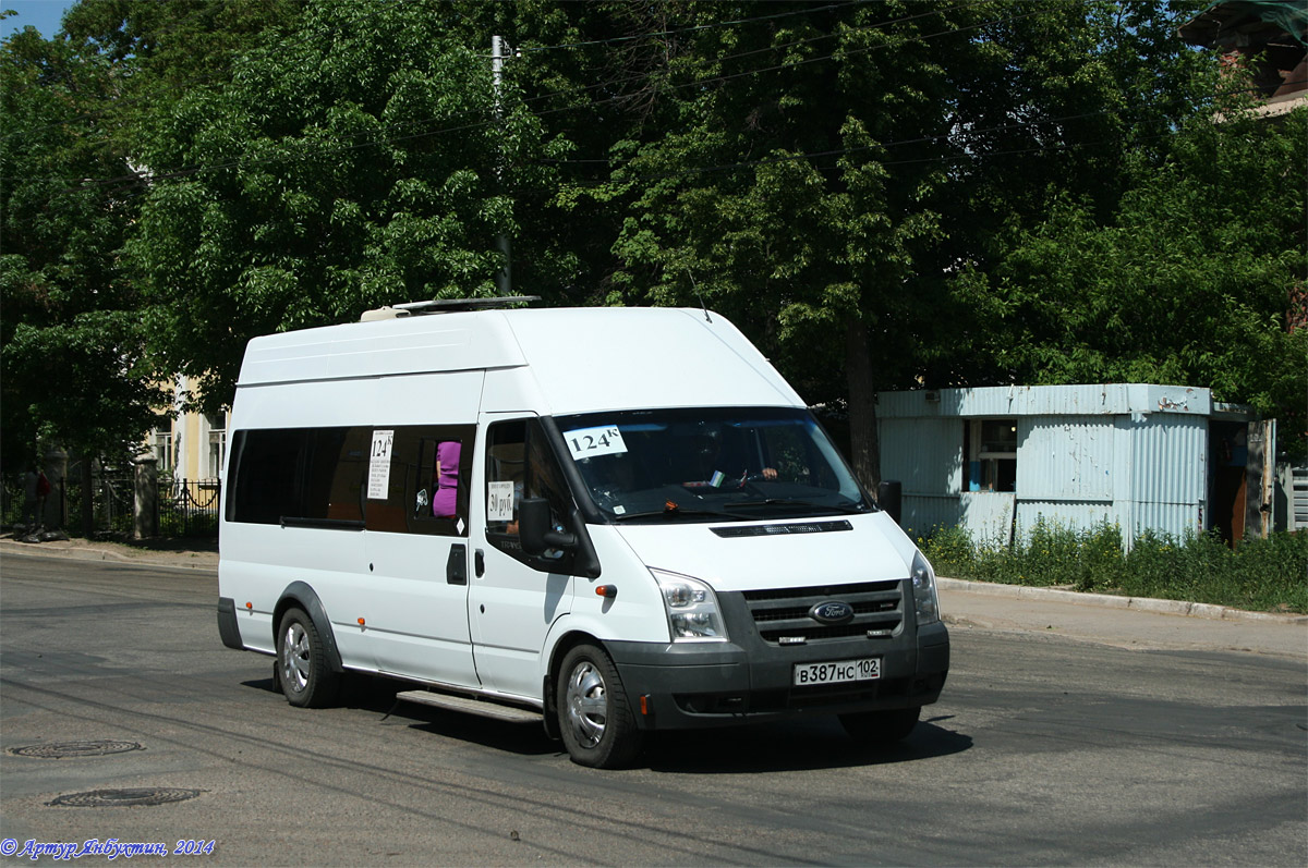 Ufa, Nizhegorodets-222702 (Ford Transit) # В 387 НС 102