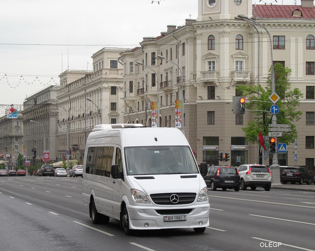 Minsk, Rent Bus AO158-00 (MB Sprinter 519CDI) # АН 1992-7