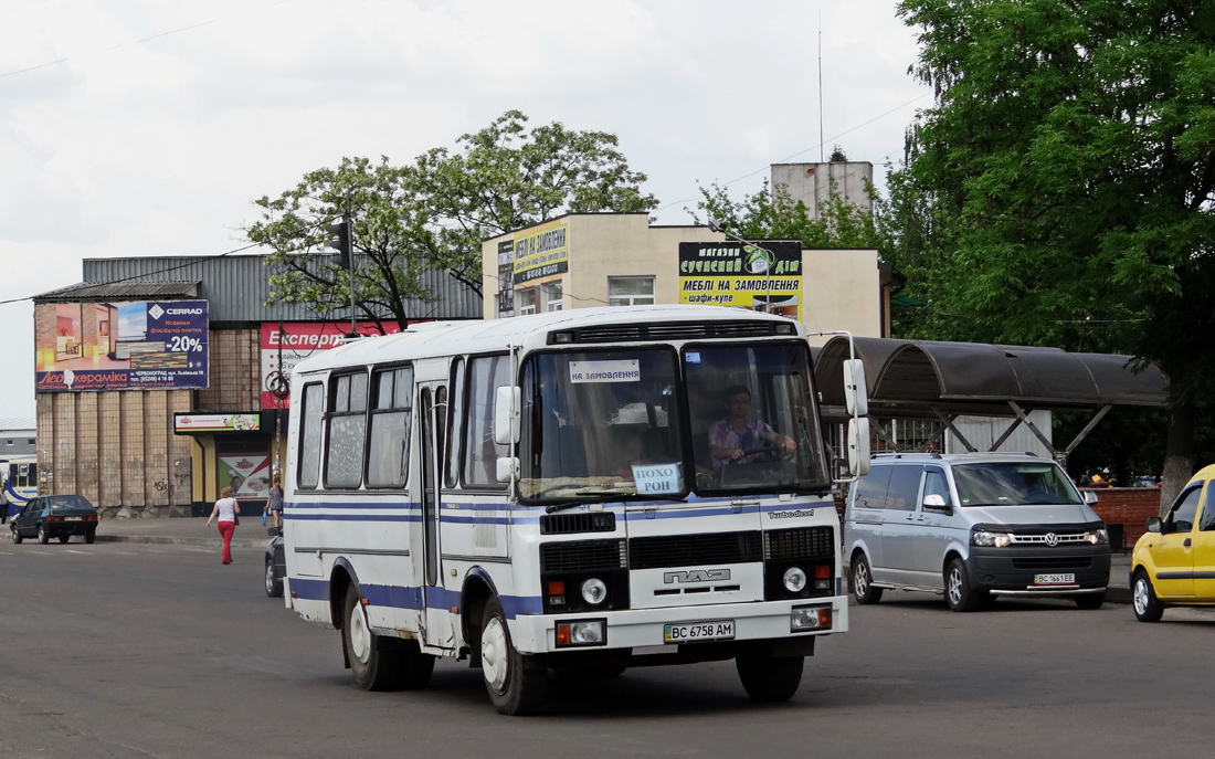 Chervonograd, PAZ-3205 # ВС 6758 АМ