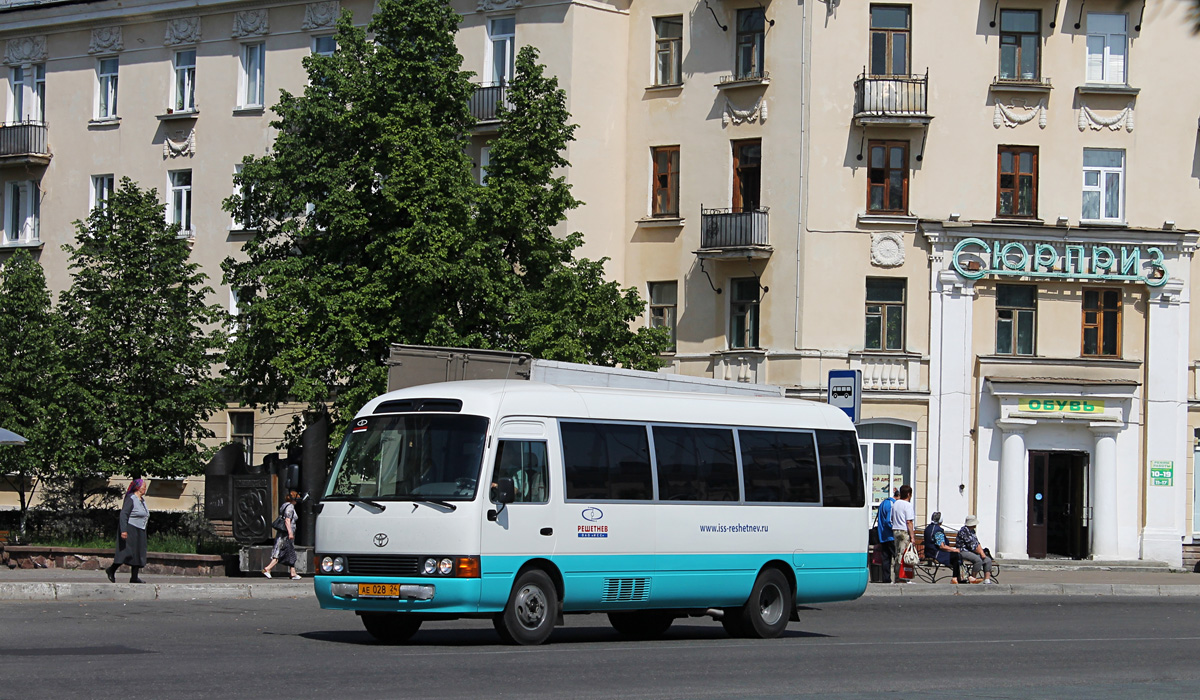 Zheleznogorsk (Krasnoyarskiy krai), Toyota Coaster # АЕ 028 24