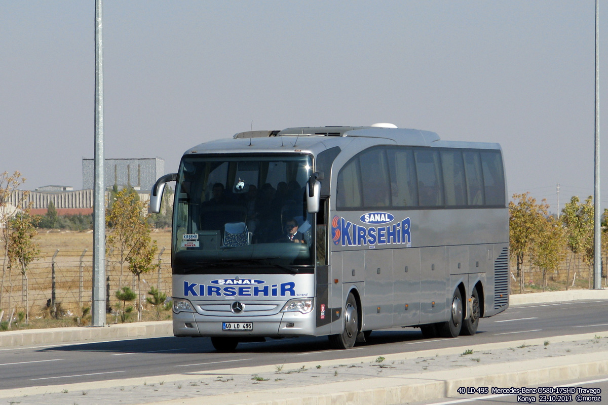 Kırşehir, Mercedes-Benz Travego III 17SHD L (Türk) № 40 LD 495