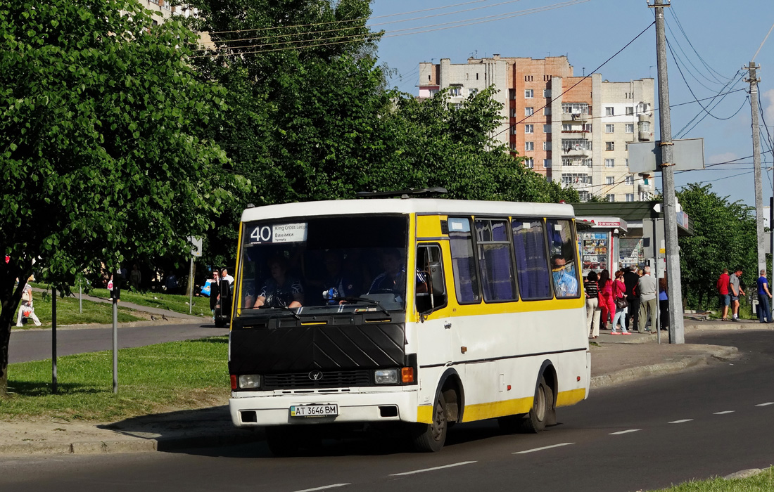 Lviv, BAZ-А079.14 "Подснежник" № АТ 3646 ВМ