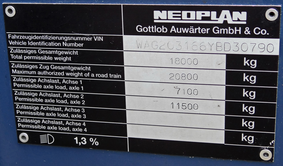 Lwów, Neoplan N316SHD Euroliner # ВС 4449 АН