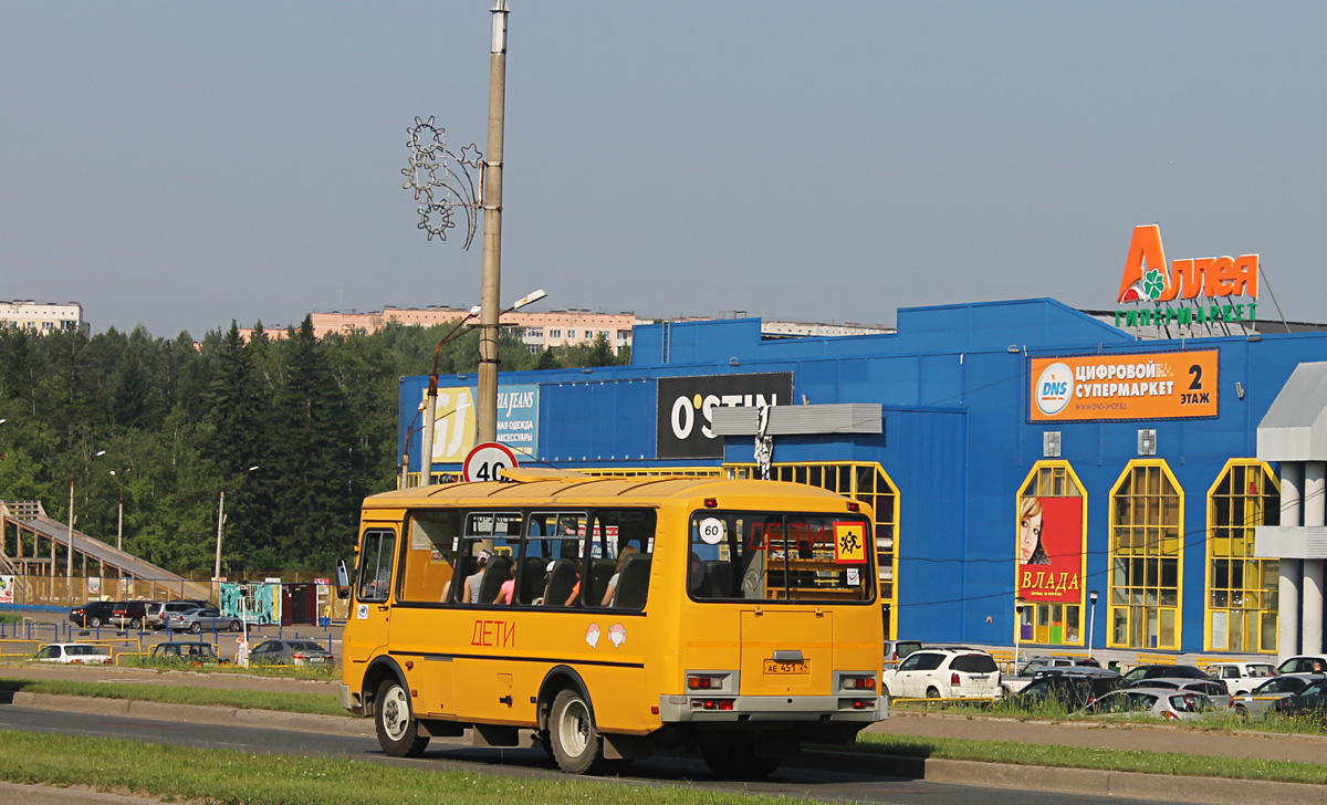 Zheleznogorsk (Krasnoyarskiy krai), PAZ-32053-70 (3205*X) nr. АЕ 451 24