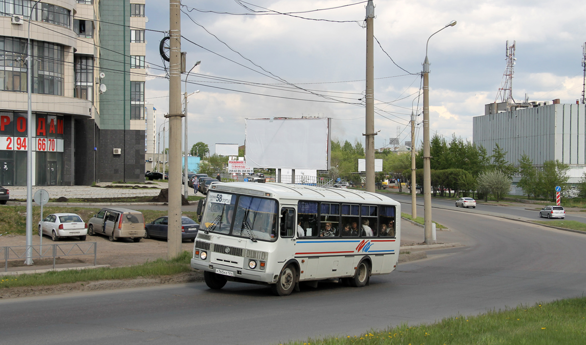 Krasnoyarsk, PAZ-4234 nr. Р 765 КЕ 124
